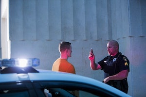 Field sobriety test applied before DUI arrest