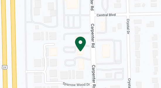 Ann Arbor map